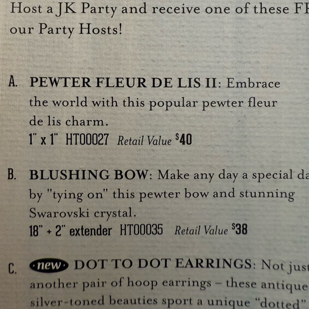 Jewel Kade pewter flyer de Lis II - Picture 2 of 5